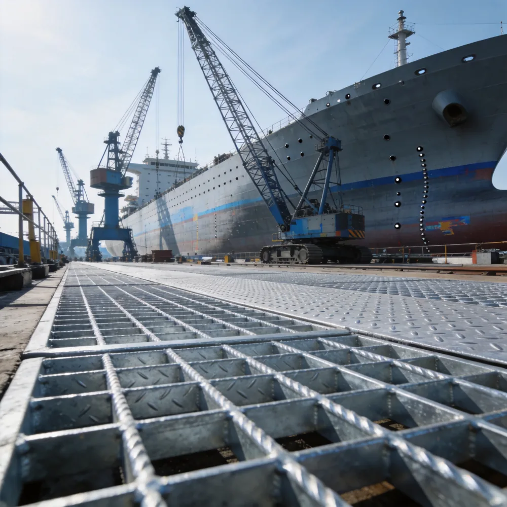 Offshore & Marine Platform Grating